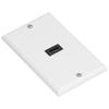 High Definition Multimedia Interface Wall Plate High Resolution 4K High Speed Pass Through No