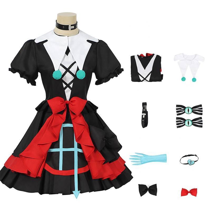 Cosplay Party Eggy Set Fashion Halloween Party Dress Role Play Supplies Costume