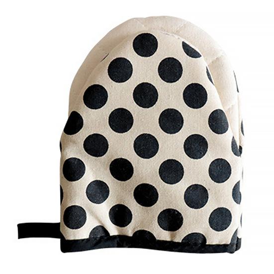 1Pc Insulation Glove Thickened Heat Insulation Glove Lanyard Design Microwave Oven Baking Glove for Kitchen