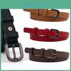 Womens Trendy Cowhide Belt With Alloy Buckle For Daily Office And Outfits Casual