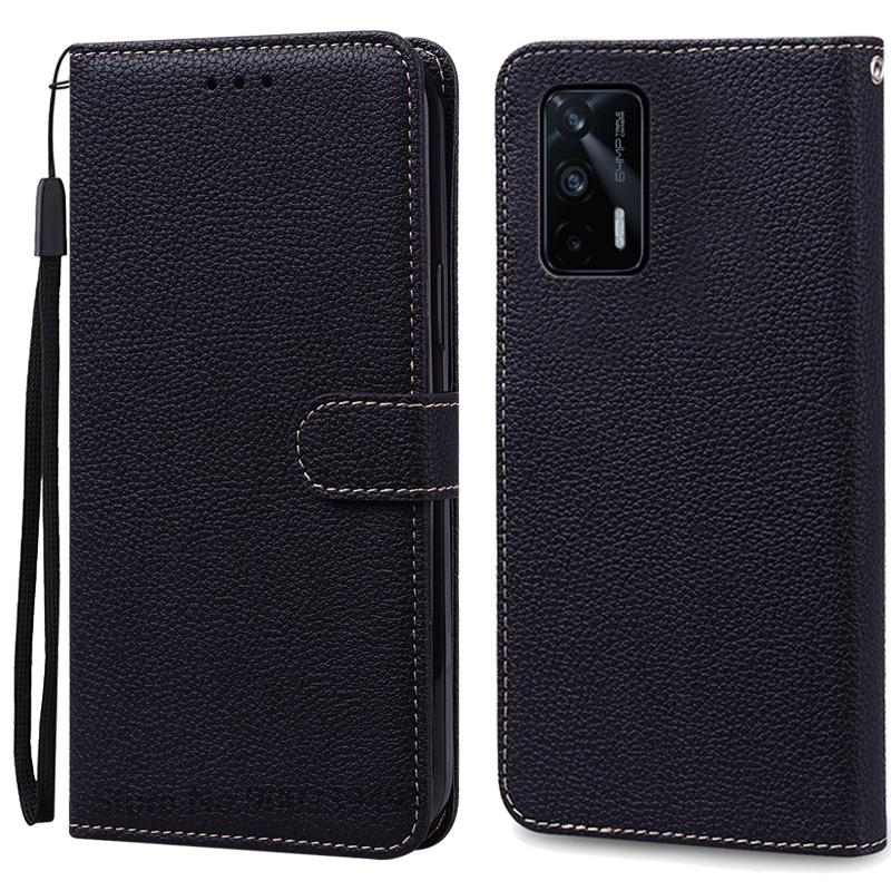 Для Realme GT 5G Чехол Pu Кожаный Флип Кошелек Чехол Для Realme GT 5G Чехол Телефон Чехол Для Realme GT 5G Чехол Coque Fundas
