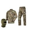 Ribatop Camouflage Army Combat Uniform Police Uniform With Balaclava