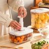 Food Vacuum Storage Box Sealed Fresh-Keeping Box Home Kitchen Food Dispenser Vacuum Pump Transparent Storage Container Organizer