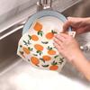 1PC Kitchen Printed Absorbent Dishcloth Cellulose Cleaning Cloths Wet Dry Household Rag Reusable