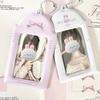 Kawaii Girl Heart Bow-knot 3 Inch Kpop Photocard Holder Photo Card Holder Bag Pendant Ins Korean School Stationery