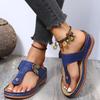 Summer Women Slippers 2024 Platform Casual Shoes Wedges Flip Flops Comfortable Roman Shoe Ladies Beach Sandalias