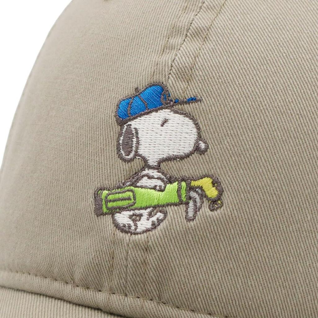 New Era Golf Cap 9THIRTY EasySnap 14676924 NER36G6632 Pebble Beige Peanuts Snoopy PEANUTS Collaboration ONSPOTZ Special Order Hat 930 Unisex Sun
