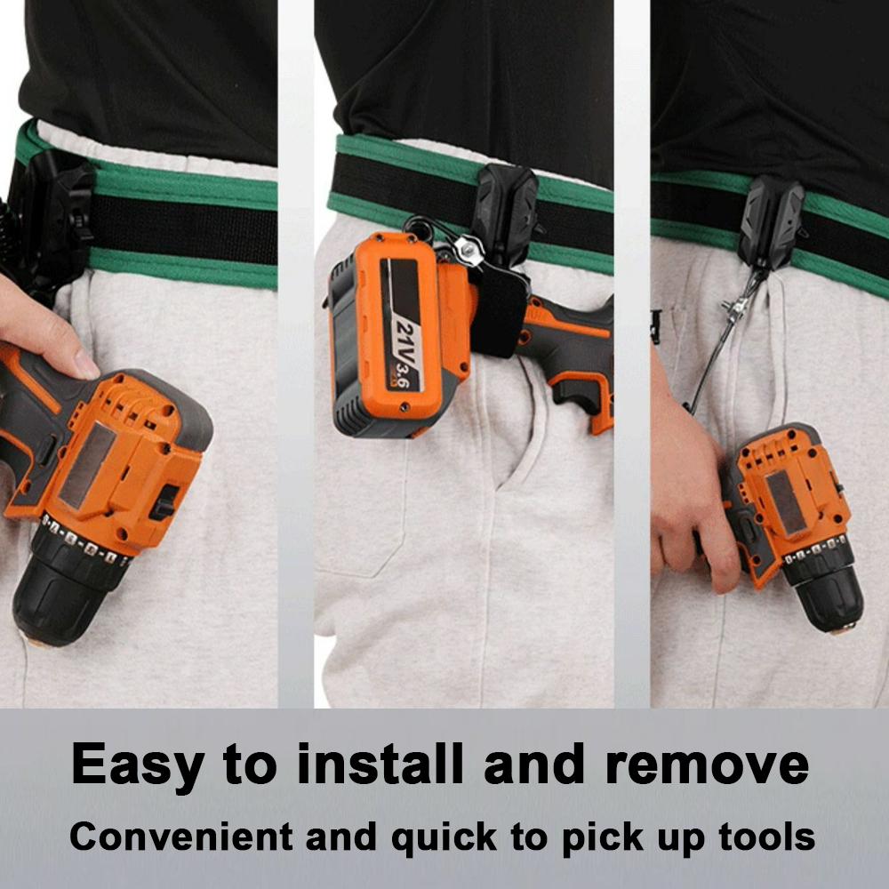 Multi-functional Tools Storage Waist Belt Plumber Carpentry Electrician Tools QuickAccess Waist