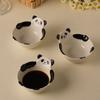 Creative Cute Panda Dipping Dish Home Dumplings Vinegar Hot Pot Seasoning Dish Ceramic Small Dish Design Feeling Plate Gift