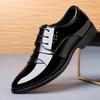 Fashion 2024 New Fashionable Men's Business Dress Le Fu Shoes Pointed Black Shoes Oxford Breathable Formal Wedding Shoes