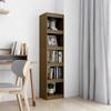 VidaXL Bookcase-Room Divider Honey Brown 40x30x167.5 Cm Pine