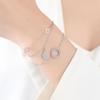 Baoyilong Fashion Simple Women's S925 Silver Round Bracelet