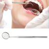Dental Tool Shatterproof Easy To Clean Stainless Steel Teeth Cleaning Inspection Mirror for Calculus