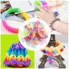 Jewelry Making Rubber Band Clips Jewelry Connectors Necklace Clasp S Clips DIY Loom Bands Kit
