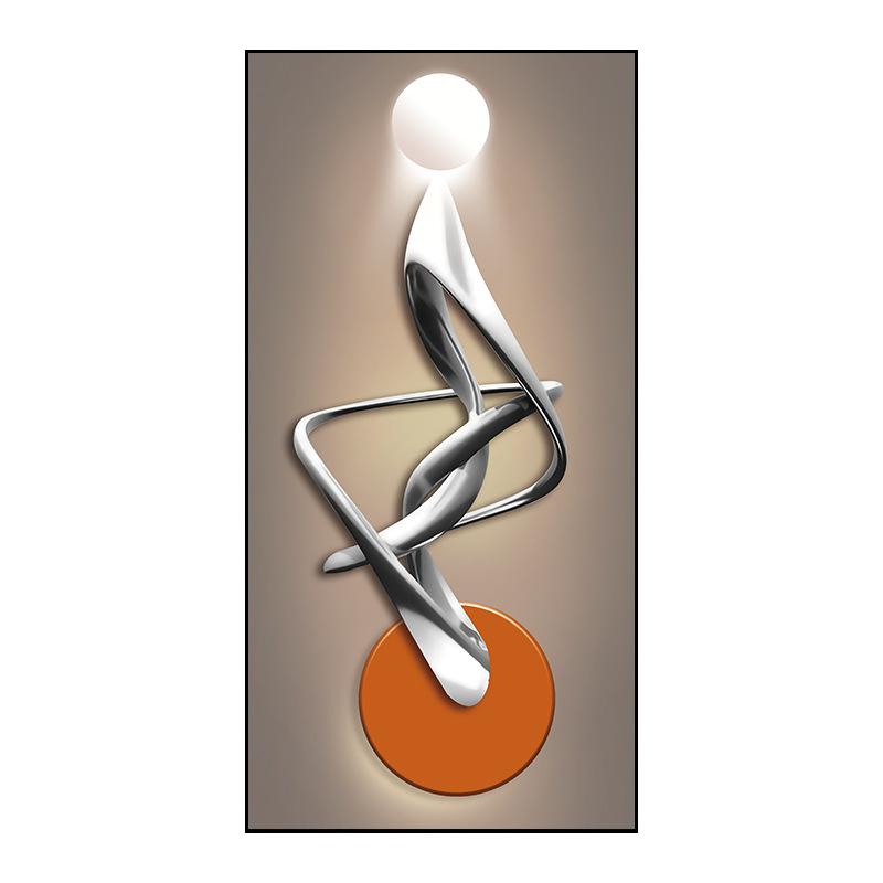 Modern Luxury Statue Canvas Posters and Prints 3D Sculpture Decorative Painting for Porch Interior Room Wall Decoration Wall Art