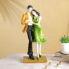 Romantic Love Couple Statue Showpiece for Valentine Day, Standing Couple Sculpture Figurine Gift for Home Decor, Table Top, Couple, (4x3.1x9.8 Inches)