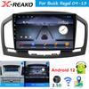 For Buick Regal Opel Insignia1 09-13 2din Android 12.0Car Radio Multimedia Video Player GPS Navigation Carplay Head Unit