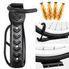 Bike Rack Garage Wall Mount with Screws Heavy Duty Holds Up To 40Kg Indoor Vertical Mountain Road Folding Bicycle Hanger Hook