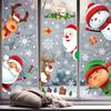 Christmas DIY Window Stickers Static Stickers Wall Stickers Bedroom Living Room Glass Stickers