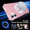 For iPhone 16 Case Small Wavy Edge Compatible with MagSafe Anti-Drop PC+TPU Phone Cover