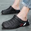 Slippers Men's Summer Trend Outdoor Wear Bag Head Cool Slippers Non-slip Thick Sole Large Size Beach Hole Shoes Men