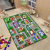 Cartoon Digital Children 'S Carpet Living Room Bedroom Door Non -Slip Floor Mat Baby Map Crawling Mat Kindergarten Teaching Carpet