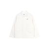 Solid Color Logo Pocket Long Sleeve Jacket Men Outerwear White DQ4939-030