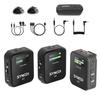 Wireless Microphone, SYNCO G2 (A2) with Two Transmitters and One Receiver, Easy Operation, Volume Control, 150m Transmission Range, Video Recording,