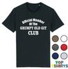 OFFICIAL MEMBER GRUMPY OLD GIT CLUB Fathers Day Joke Gift TShirt Funny Dad Top
