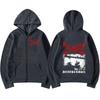 Mayhem Deathcrush Music Zip Up Hoodies Death Metal Gothic Band Zipper Sweatshirts Men Women Oversized Fleece Jacket Hoody Coats