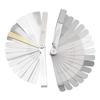 2 Pcs Dual Scale Feeler Gauge Set, Metric 0.04-0.88mm & Imperial 0.0015-0.035 Inch, for Engine Maintenance and Industrial Machinery Gap Measurement