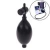 Black Medical Sphygmomanometer Tonometer Ball Replacement Manual Inflation Blood Pressure Latex Bulb with Air Release