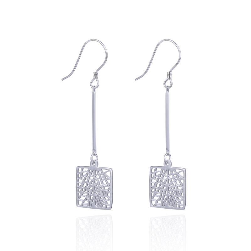 Lindon 925 Sterling Silver Earrings Drop Earrings For Women Wedding Party Gifts