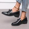 Womens Shoes Patent Leather Women Loafers British Tassel Casual Female Flat Shoes Bowknot Comfortable Small Leather Shoes