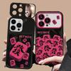 Rose Red Mahjong Pile Lanyard Suitable for Apple 15 Large Window Mobile Phone Case Iphone13/12 Flip Mirror Xsmax