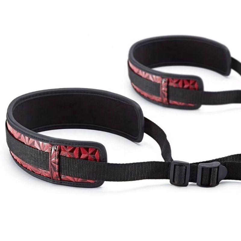 Bondage Harness Sex Eye Mask Open Leg Ankle Cuffs Restraints Slave Sex Toys For Couples Women's Exotic Accessories