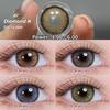 Colored Contact Lenses with Diopters Diamond Eye Lens Myopia Lenses for Vision (-1.00~-6.00) Prescription Lenses Color Contacts