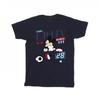 Disney Mens Mickey Mouse Team Mickey Football T-Shirt