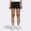 Adidas Neo W C+ Print Mid-Rise Loose Elastic Casual Shorts Women Shorts Black DW8005