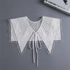 Fashion Lapel Shirt Detachable Collar Shawl for Women Fake False Collar Summer Blouse Removable Necklace Shoulder Wraps Capelet