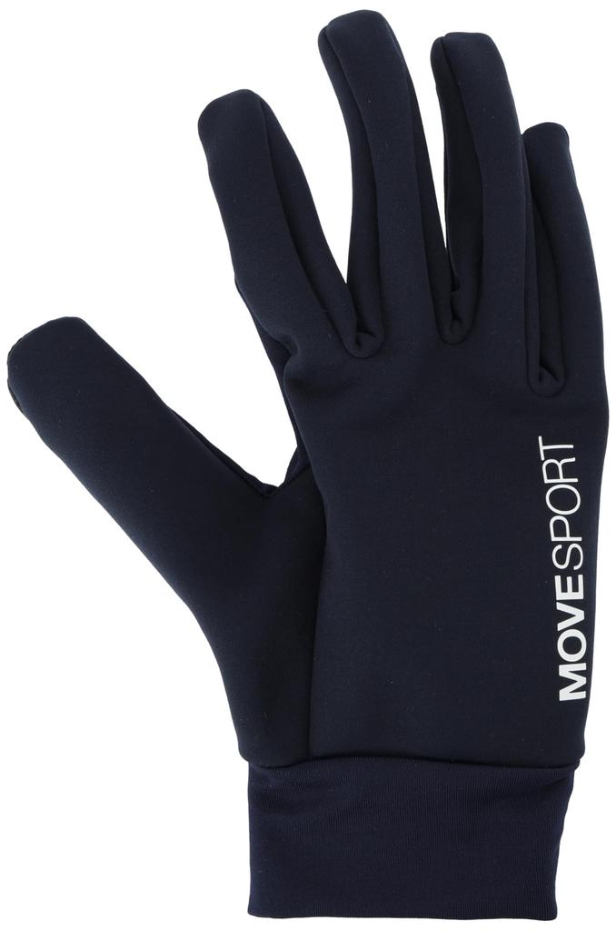 Gloves Descente Windproof Field Gloves Windproof Heat Retention Stretch 3D Design MVSP NV L [Move Sports] (DMAWJD93AT)