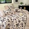 French Retro Light Luxury Washed Cotton Four Piece Set Bedroom Lace Duvet Set Single Bedding Set Dormitory Bed Linen