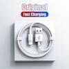 3m 2m 1m Original Lighting To USB Cable for iPhone 14 8 7 6S Plus 13 12 Mini 11 Pro XS Max XR X SE Fast Charging USB Data Cable