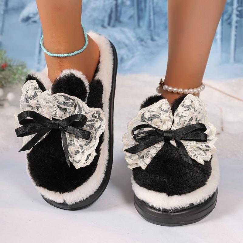 Fashion Winter Cotton Slippers Women's New Cotton Shoes