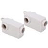 2Pcs Inline Junction Connector Box TType Terminals Cable Wire Electrical Joiner ZKT16