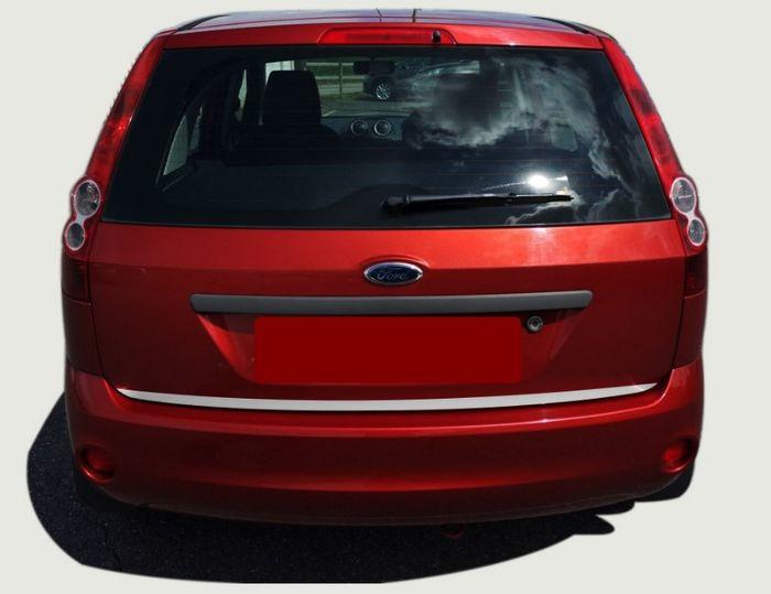 Tailgate Edge (stainless Steel) OmsaLine - Italian Stainless Steel for Ford Fiesta 2002-2008