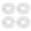 4pcs Cat Water Fountain Filters Activated Carbon Resin Round Replacement Multi Triple Water