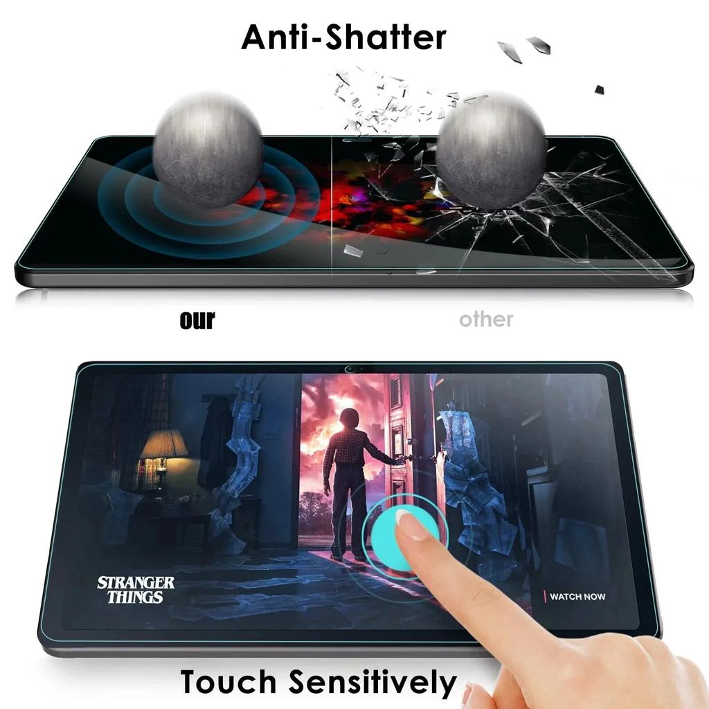 Tempered Glass Film for Blackview Tab 70 WiFi (10.1 Inch) 2023 Released Transparent Anti-scratch HD Tablet Screen Protector
