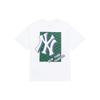 New MLB New York Yankees T Shirt Unisex White 3ATSM3033-50WHS