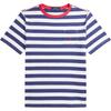 Polo Striped Round Neck Short Sleeve T-Shirt Kids Tops 323974393-001